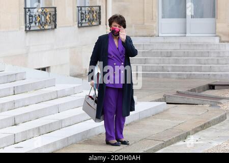Paris, France, 25 th November 2020, Roselyne Bachelot, Minister of Culture, François Loock/Alamy Stock Photo