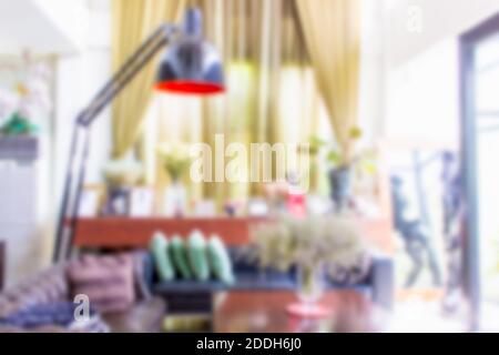 Living room in the office,blur Interior of Background Stock Photo