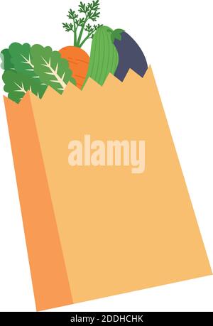 Isolated shop food delivery fast icon- Vector Stock Vector
