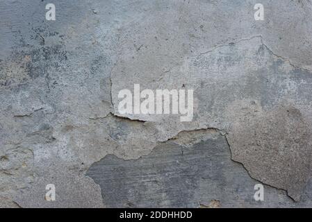 cold shade of vintage plaster texture outdoors at home abstract painting with wall-like materiality Stock Photo