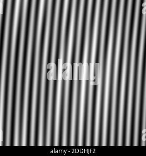 black and white embossed texture of lines, zebra lines. Stock Photo