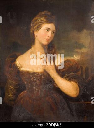 Juliet, 1832 By Henry Wyatt, Oil Painting, Portrait, Female Stock Photo