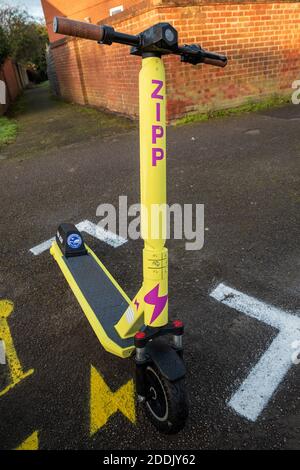 Rental e scooters electric scooters operated by Zipp Mobility on behalf of Buckinghamshire Council s recently commenced 12 month DfT approved short term hire trial in Aylesbury and High Wycombe. The e...