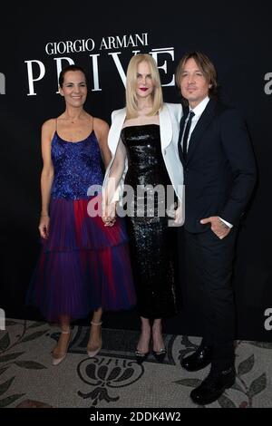 Roberta Armani Nicole Kidman and husband Keith Urban attending