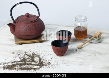Tea pot #3 General focal point Stock Photo