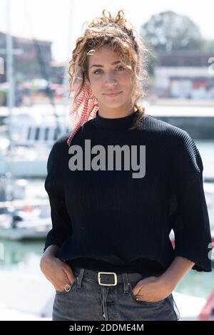 Manon Azem attending a Photocall as part of the 21st Festival of TV