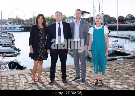 Fiona Dolman, Neil Dudgeon, Nick Hendrix and Jane Wymark attending a Photocall as part of the 21st Festival of TV Fiction at La Rochelle, France on September 14, 2019. Photo by Aurore Marechal/ABACAPRESS.COM Stock Photo