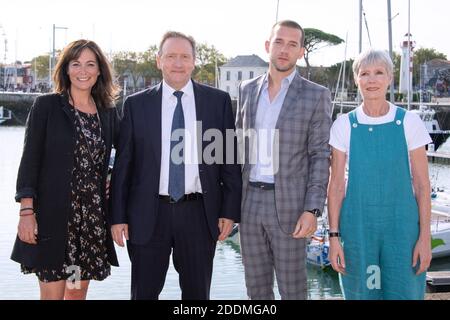 Fiona Dolman, Neil Dudgeon, Nick Hendrix and Jane Wymark attending a Photocall as part of the 21st Festival of TV Fiction at La Rochelle, France on September 14, 2019. Photo by Aurore Marechal/ABACAPRESS.COM Stock Photo