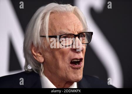 Donald Sutherland attends the Premiere of 20th Century Fox's Ad Astra at The Cinerama Dome on September 18, 2019 in Los Angeles, CA, USA. Photo by Lionel Hahn/ABACAPRESS.COM Stock Photo