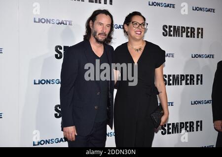 Keanu Reeves and sister Karina Miller attend a Special Screening Of Lionsgate's 'Semper Fi' at ArcLight Hollywood on September 24, 2019 in Los Angeles, CA, USA. Photo by Lionel Hahn/ABACAPRESS.COM Stock Photo