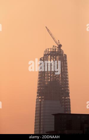 Shenzhen high-rise construction, “Greater Bay Area”, Guangdong Province, China 28th April 2020 Stock Photo