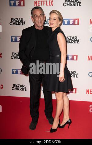 Thierry Ardisson and Audrey Crespo-Mara attend the Le Bazar De La Charite Photocall at Le Grand Rex on September 30, 2019 in Paris, France. Photo by David Niviere/ABACAPRESS.COM Stock Photo