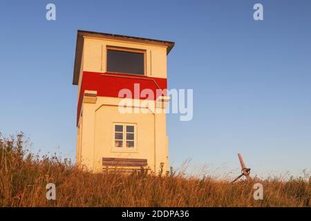 geography / travel, Denmark, Zealand, Beacon Bogo, Zealand, Denmark, Northern Europe, Additional-Rights-Clearance-Info-Not-Available Stock Photo