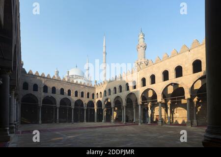 Al Nasir Mohammed mosque, Cairo citadel, Cairo, Egypt Stock Photo