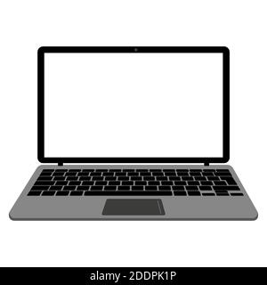 Abstract creative laptop. Isometric template 3d style. For web and mobile applications. Concept idea design element. Infographic theme. Isolated mocku Stock Vector