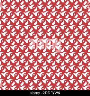 Abstract geometric seamless monochrome pattern. Reapeat drops. Can be used for postcards, business cards, postcards and packaging designs. Stock Vector