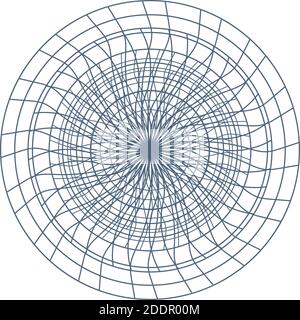 Guilloche Pattern Rosette for certificate, diploma, voucher, money or other security papers. Stock Vector