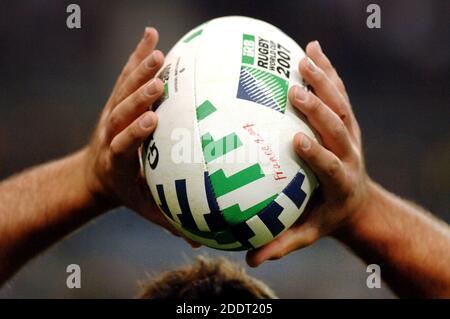 Verre à Bière/vase Coupe Du Monde Rugby 2007 - Édition Collection 0,5L Signé France