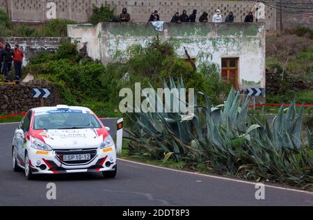 Rally Islas Canarias 2020 Stock Photo