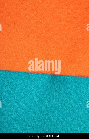 A Close Up of Coloured Felt Fabric Cloth Abstract Stock Photo