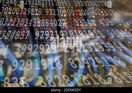 An illustrative photo about data Stock Photo