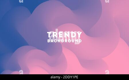 Moving colorful abstract background. Dynamic Effect. Vector Illustration. Design Template. Stock Vector