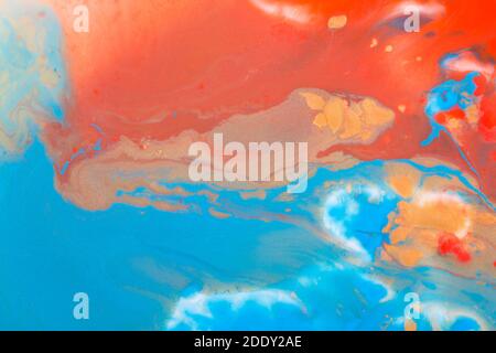 Abstract acrylic color background Stock Photo