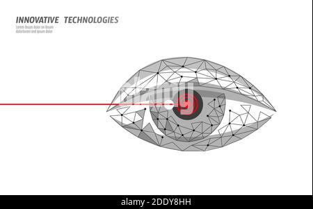 Eye AI privacy control digital camera. Business security video looking graphic danger monitor. Equipment CCTV privacy warning concept vector Stock Vector