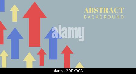 Abstract background with arrows. Vector illustration EPS 10 Stock Vector