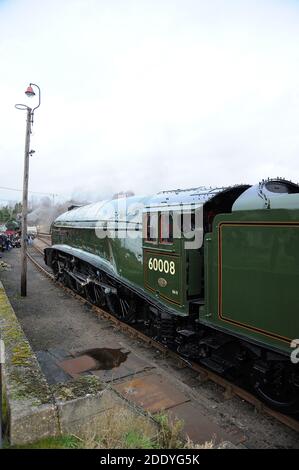 'Dwight D. Eisenhower' in the yard at Barrow Hill. Stock Photo