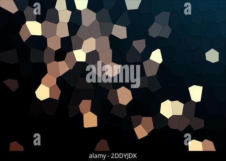 Abstract Dark Modern Mosaic Tiles Material Texture Background Stock Photo