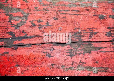 Weathered Plank of Wood Stock Photo