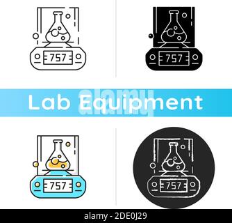 Lab balance linear icon Stock Vector Image & Art - Alamy