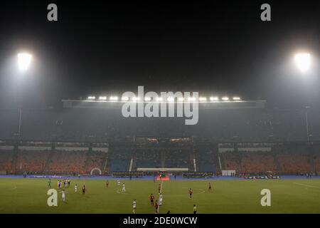 Cairo, Egypt. 27th Nov, 2020. A general view during the African Champions League Final soccer match between Zamalek and Al Ahly at Cairo International Stadium. Credit: Omar Zoheiry/dpa/Alamy Live News Stock Photo