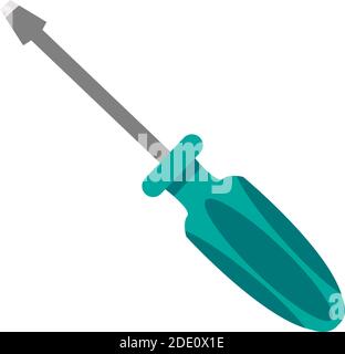 Isolated tool green labour day icon- Vector Stock Vector