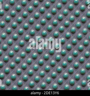 Light blue pills in their blister angled at 45 degrees. Seamless texture. Stock Photo