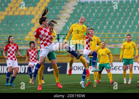 UEFA Women's EURO 2022 qualifier: Croatia vs. Roumania - Xinhua