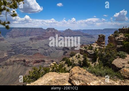 Yaki Point, South Rim, Grand Canyon National Park, Arizona, USA Stock Photo