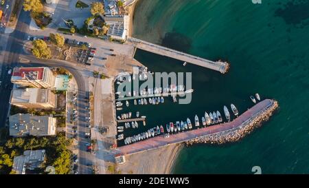 The third marina of Glyfada,Athens,Greece Stock Photo