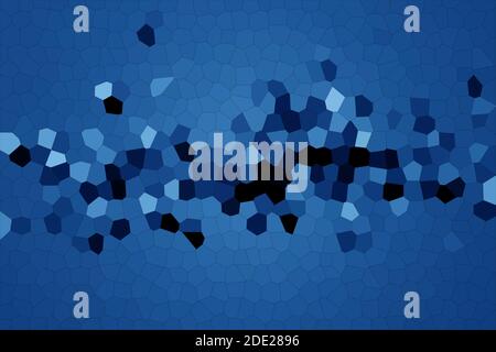 Abstract Scattered Polygons On Blue Material Texture Wallpaper Background Stock Photo