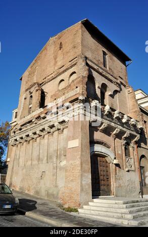 Italy, Rome, Casa dei Crescenzi, medieval house Stock Photo