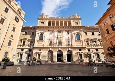 Palazzo of the Pontificia Università Gregoriana, Piazza della Pilotta, Rome, Italy Stock Photo