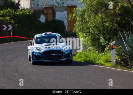 Rally Islas Canarias 2020 Stock Photo