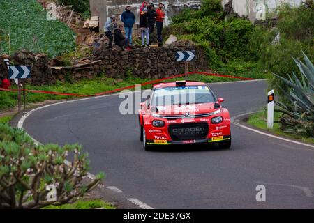 Rally Islas Canarias 2020 Stock Photo