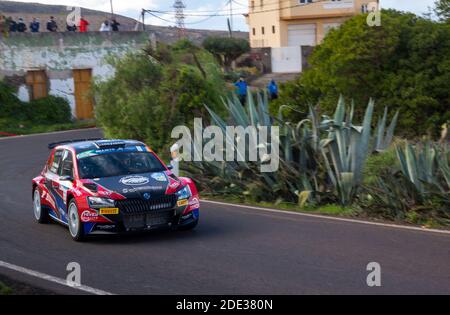 Rally Islas Canarias 2020 Stock Photo