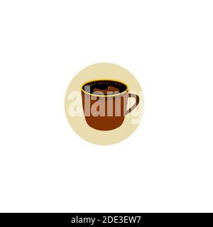 Coffee vector art made by Inkscape Stock Vector