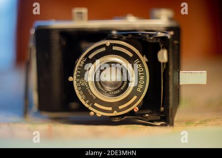 Vintage Ensign Prontor 2 camera Stock Photo