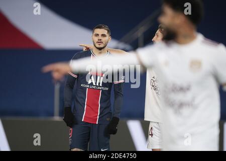 Mauro ICARDI (PSG) during the French championship Ligue 1 football match between Paris Saint-Germain and Girondins de Bordea / LM Stock Photo