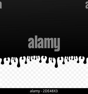 Current paint, stains. Current drops. Current inks. Vector stock illustration. Stock Vector
