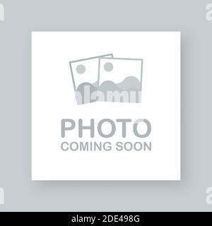 Photo coming soon. Picture frame. Vector stock illustration Stock Vector